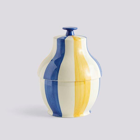 Sobremesa Stripe Cookie Jar (Request Info).