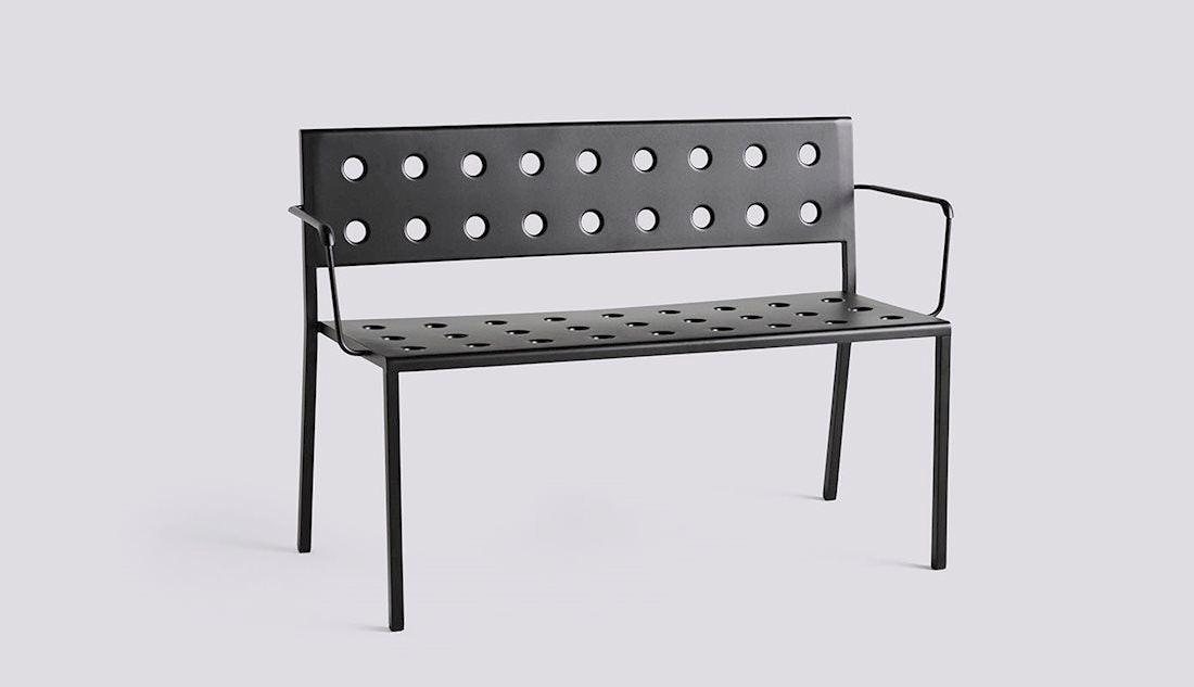 Balcony Dining Bench W. Arm.