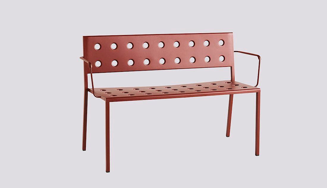 Balcony Dining Bench W. Arm.