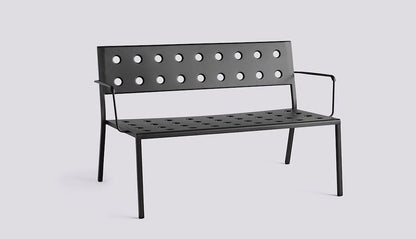 Balcony Lounge Bench W. Arm.
