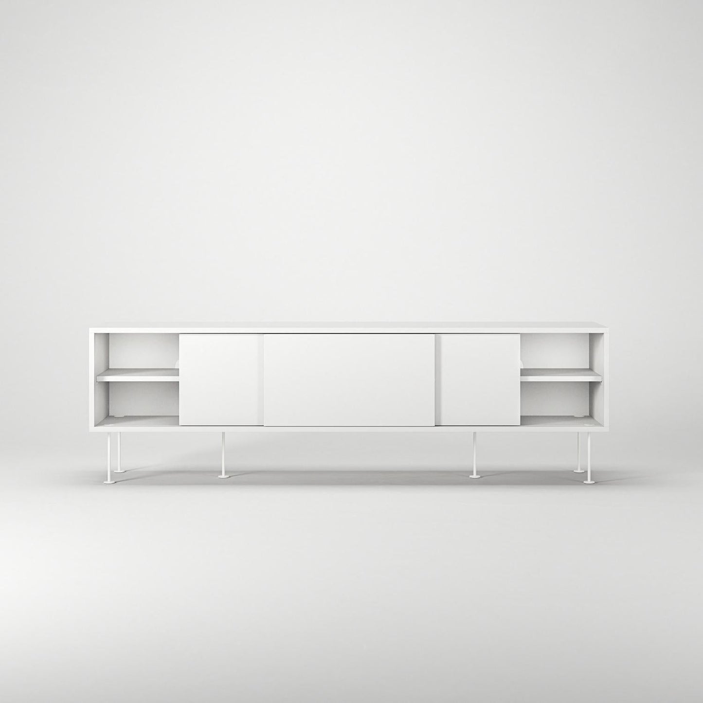 Decotique Vogue TV Bench With Legs 180 White