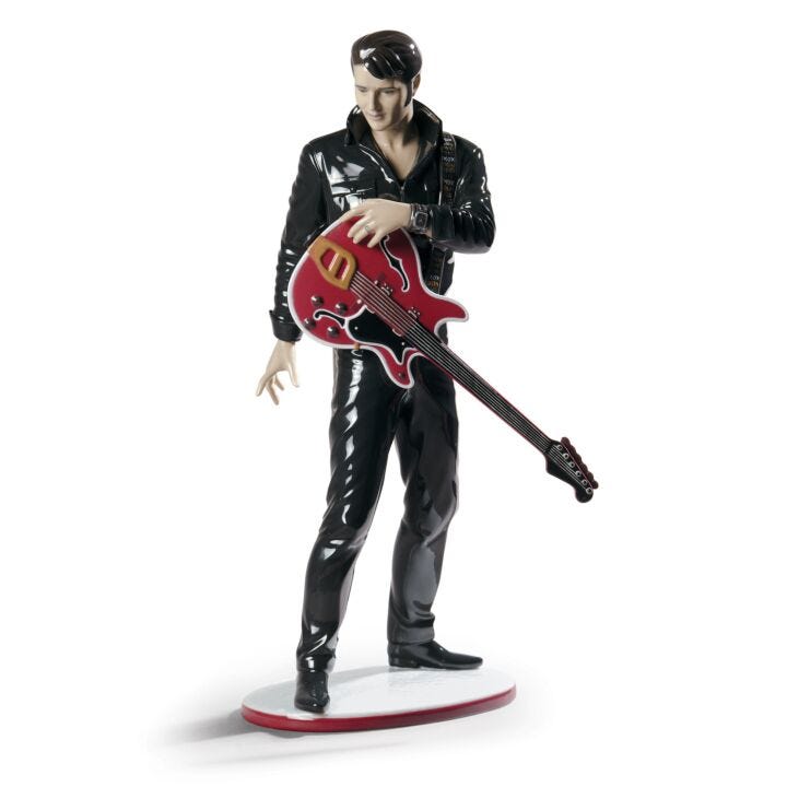 Elvis Presley Figurine by Lladró