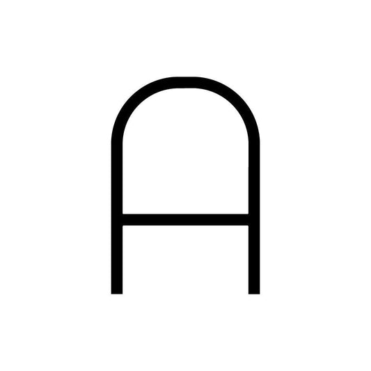 Alphabet of Light - Uppercase - Letter A Wall Lamp.