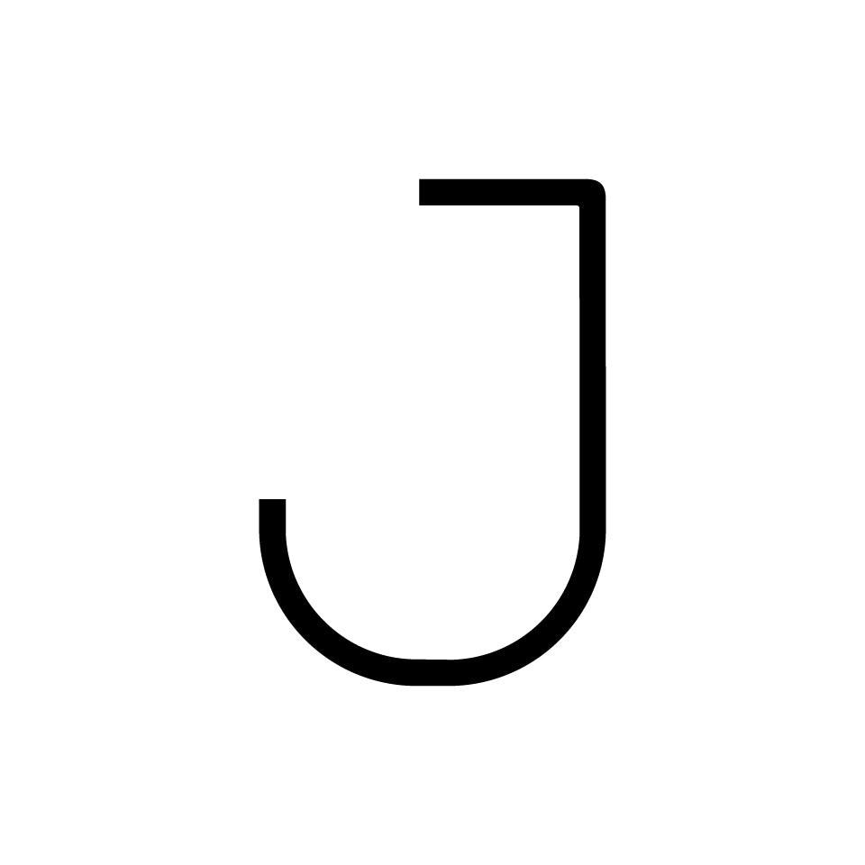 Alphabet of Light - Uppercase - Letter J Wall Lamp.