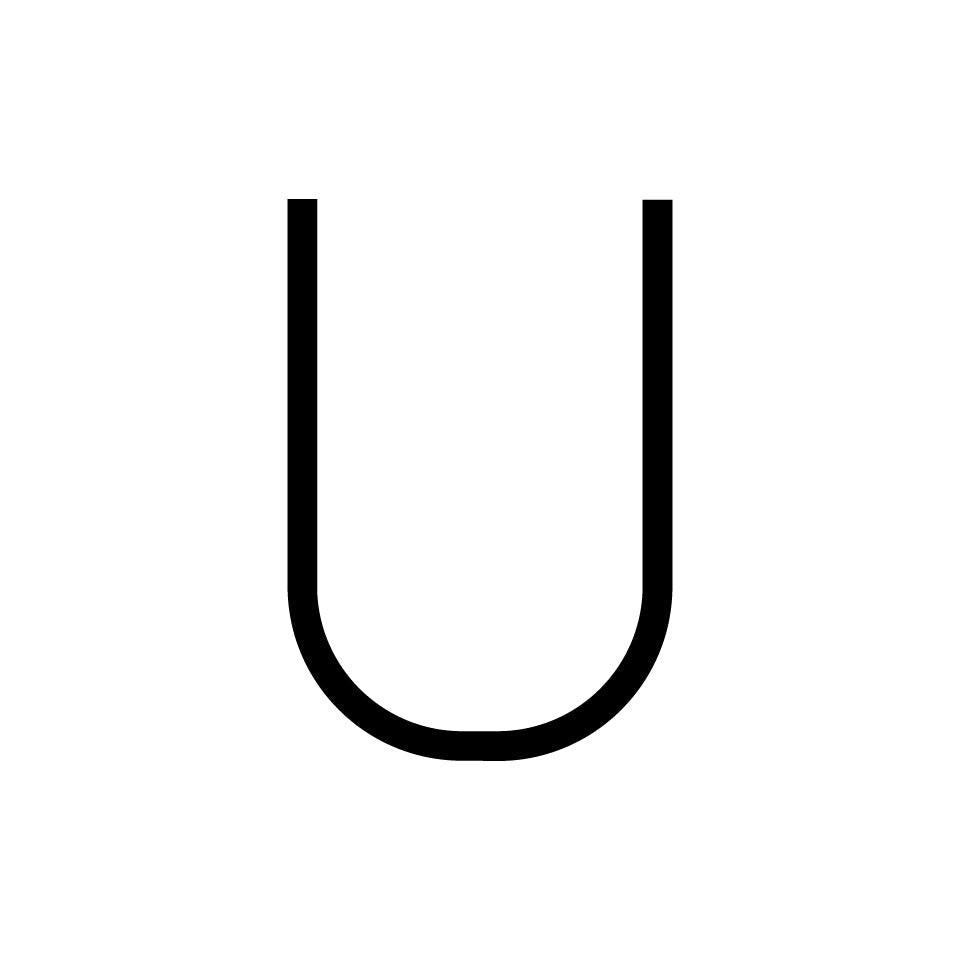 Alphabet of Light - Uppercase - Letter U Wall Lamp.