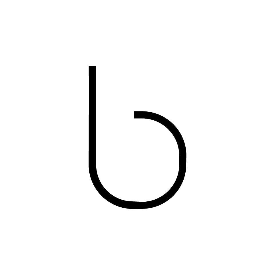 Alphabet of Light - Lowercase - Letter b Wall Lamp.