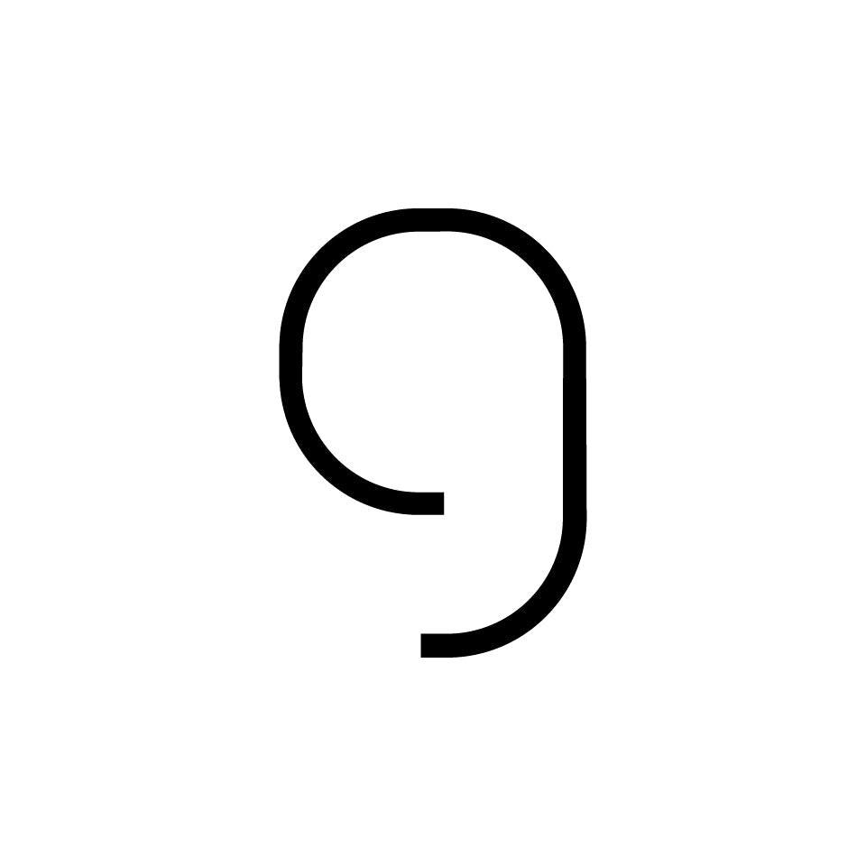Alphabet of Light - Lowercase - Letter g Wall Lamp.