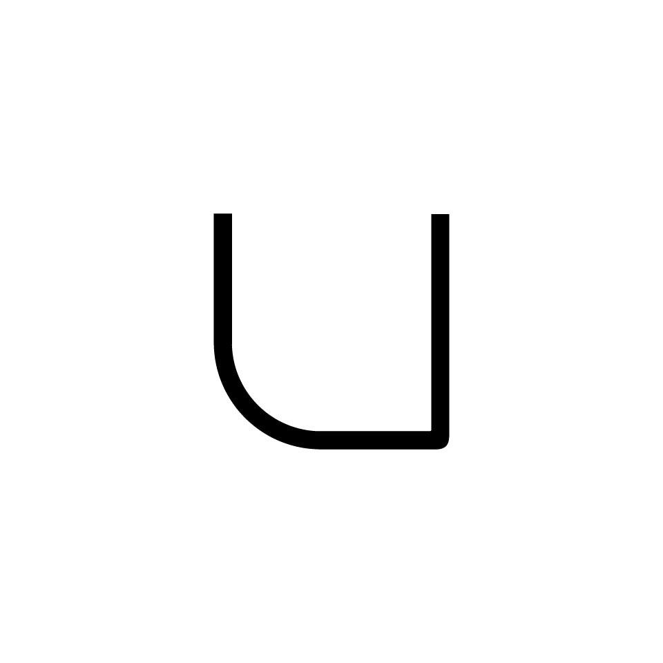 Alphabet of Light - Lowercase - Letter u Wall Lamp.
