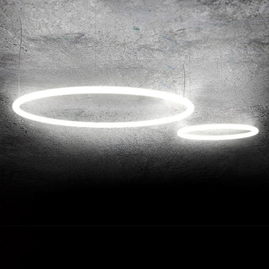 Alphabet of light circular 155 Suspension Lamp.