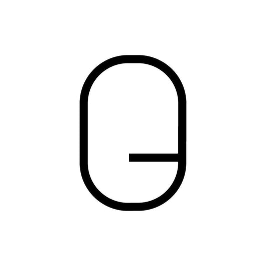 Alphabet of Light Mini - Uppercase - Letter Q Wall Lamp (Request Info).