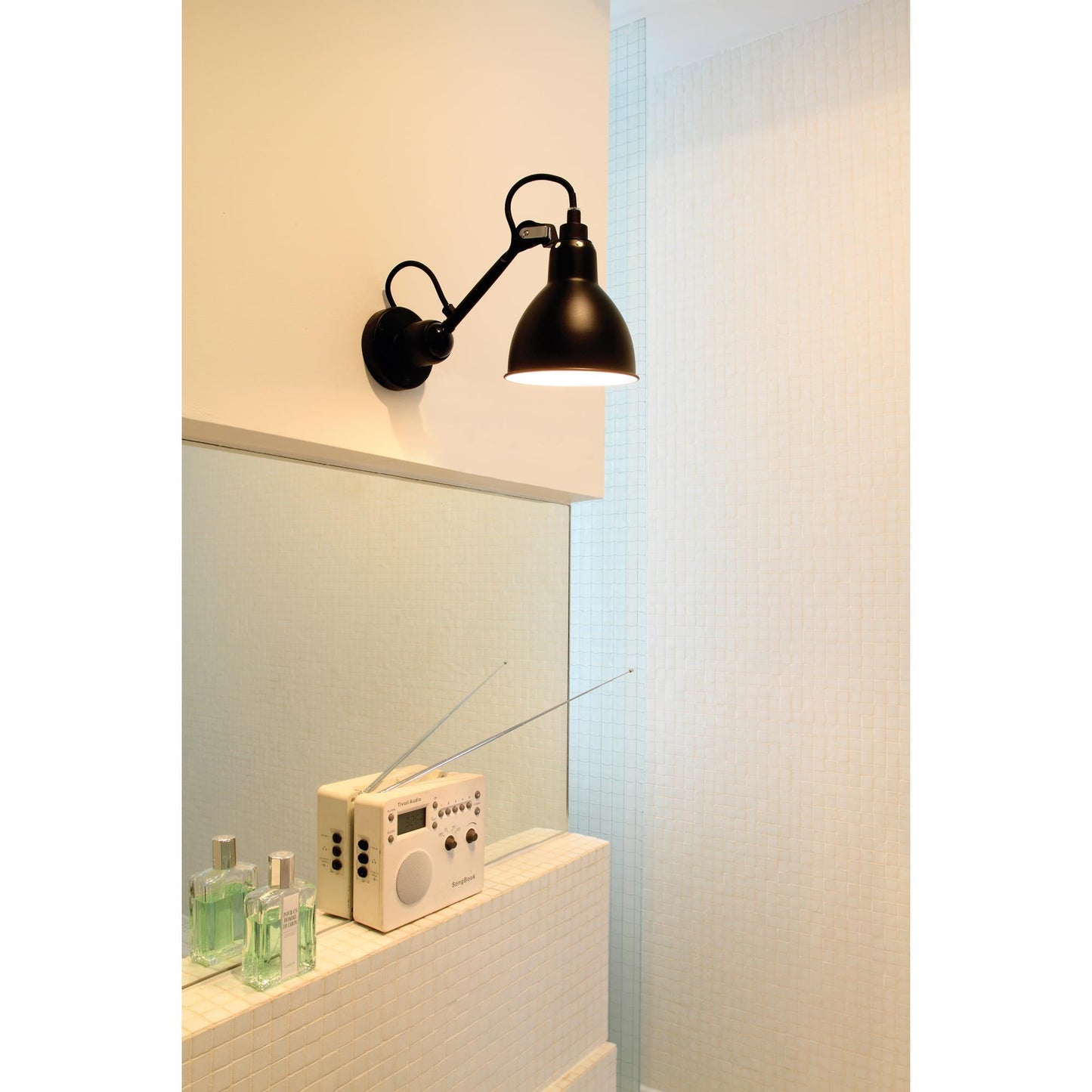 Lampe Gras N304 Wall Lamp Matt Black With On/Off