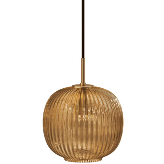 Edgeform Vibra Pendant Ø18 Amber
