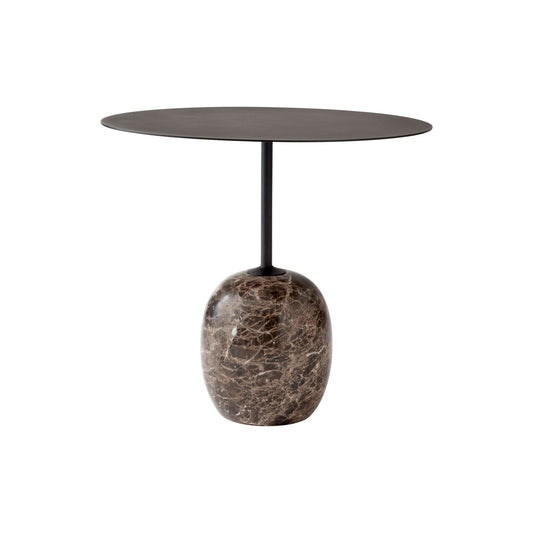 Lato LN9 Coffee Table by &tradition #Warm Black/ Emparador Marble