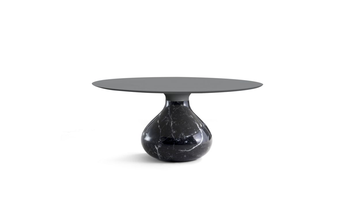 AQUA COCKTAIL TABLE by Roche Bobois #Fenix : Grigio Bromo/glossy marquina