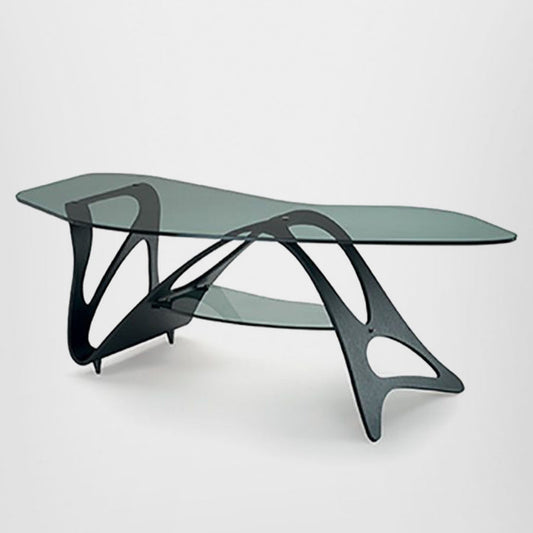 ARABESCO CM - Crystal coffee table for living room.