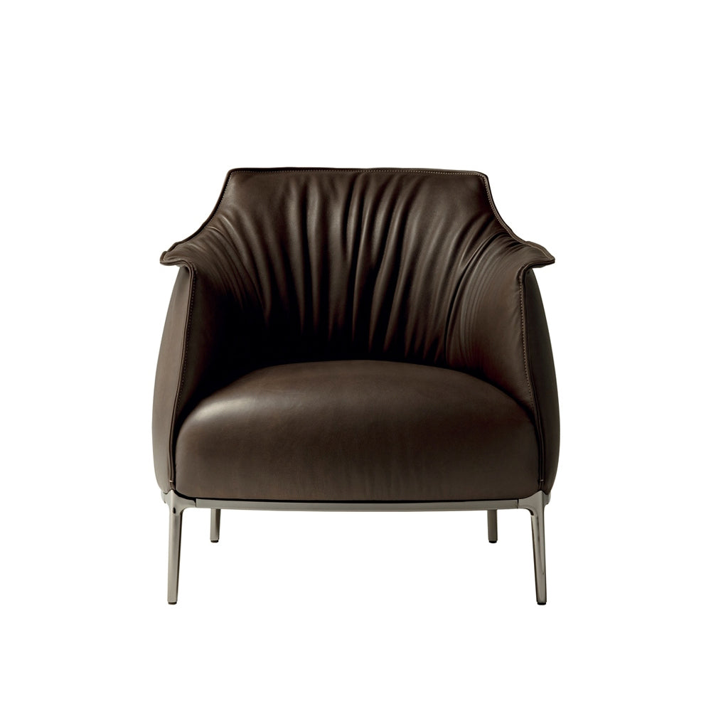 ARCHIBALD - Leather armchair (Category - PELLE FRAU® COLORSPHERE).