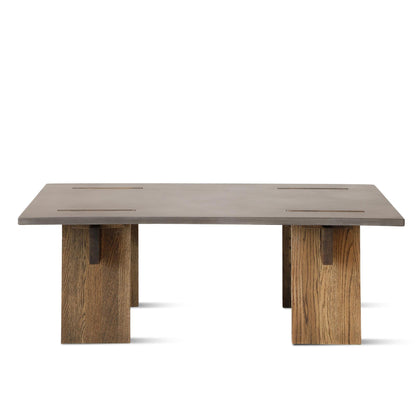 Eberhart Arnold Coffee Table Dark Concrete/Dark Oak - Limited Edition