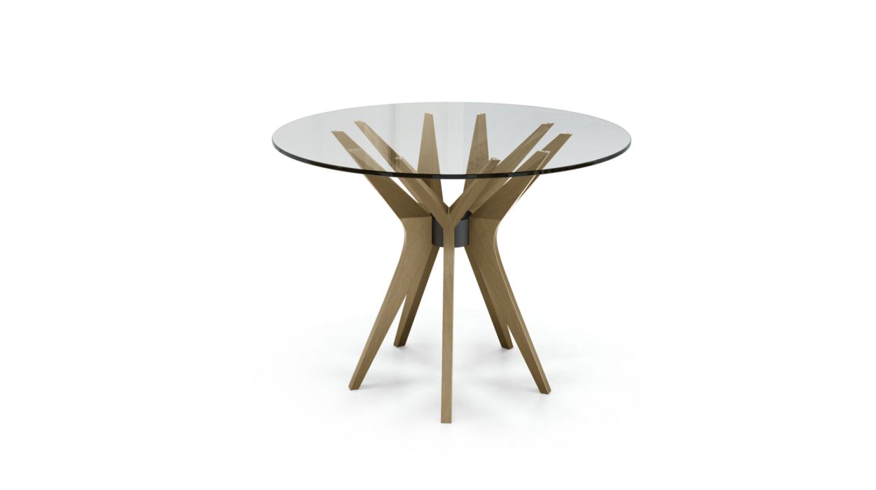 Aster Round Dining Table by Roche Bobois #ø100 / Ash wood : Lande