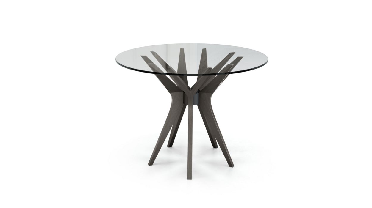 Aster Round Dining Table by Roche Bobois #ø100 / Ash wood : Taupe