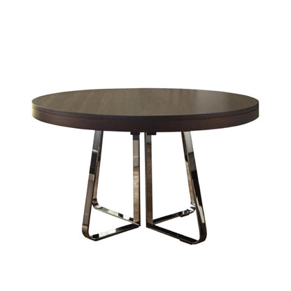 AVA - Extending round porcelain stoneware dining table (Request Info).
