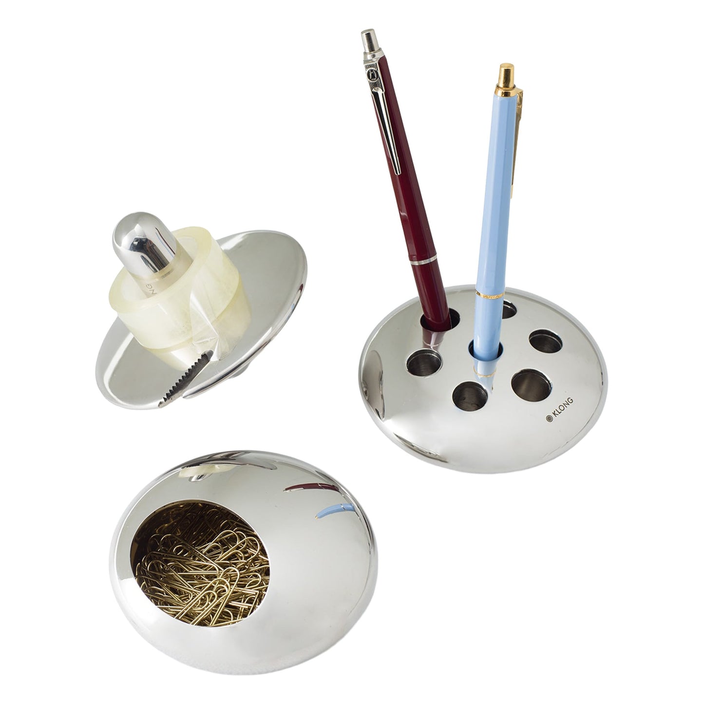 Oopus Essentials office supply set, steel
