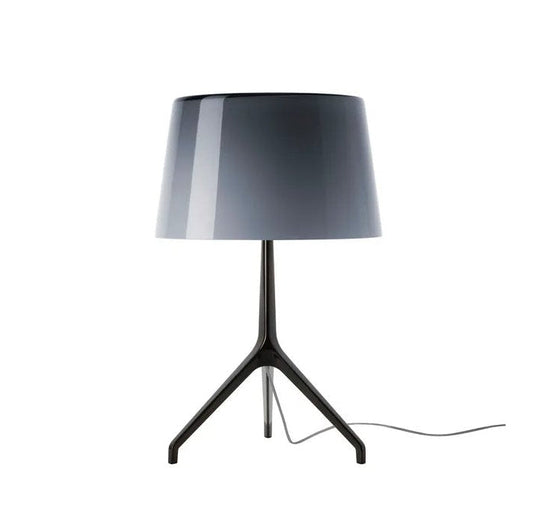LUMIERE XX - LED blown glass and aluminium table lamp.