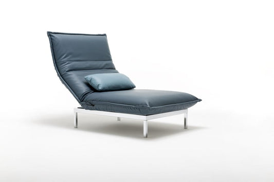 ROLF BENZ 340 NOVA - Leather Chaise longue (Request Info).