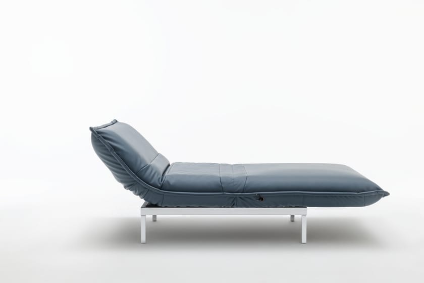 ROLF BENZ 340 NOVA - Leather Chaise longue (Request Info).