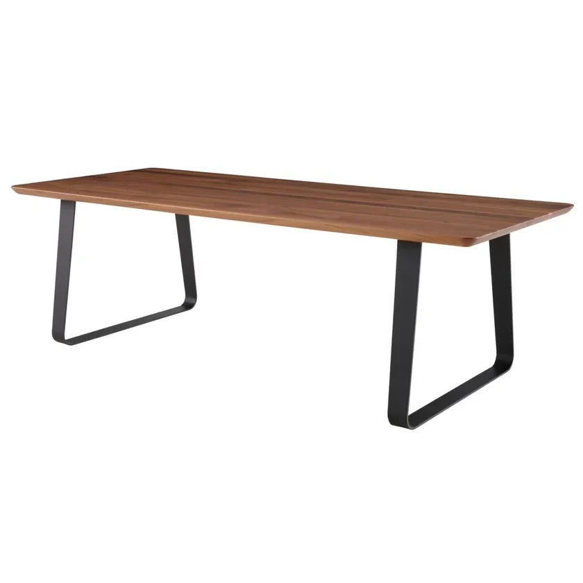 VILNA - Rectangular wooden dining table.