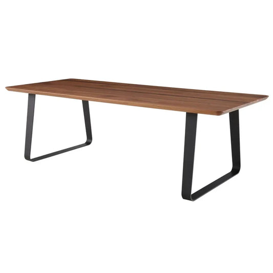 VILNA - Rectangular wooden dining table.