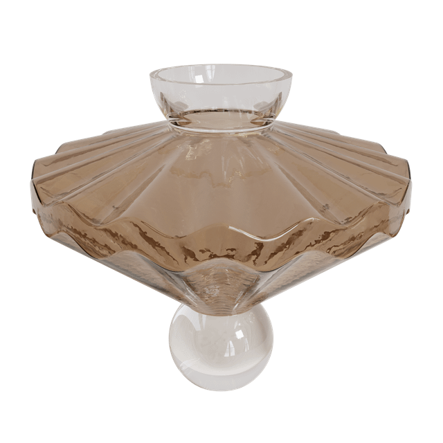 Decotique Eden Coffee Table Ø90 White Stone/Oak