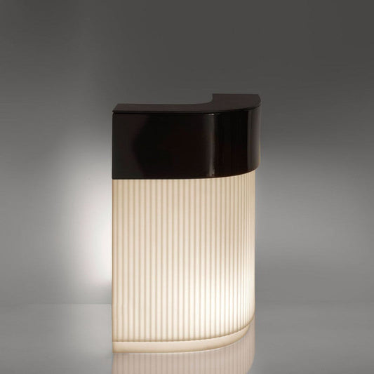 CORDIALE CORNER - Illuminated polyethylene bar counter.