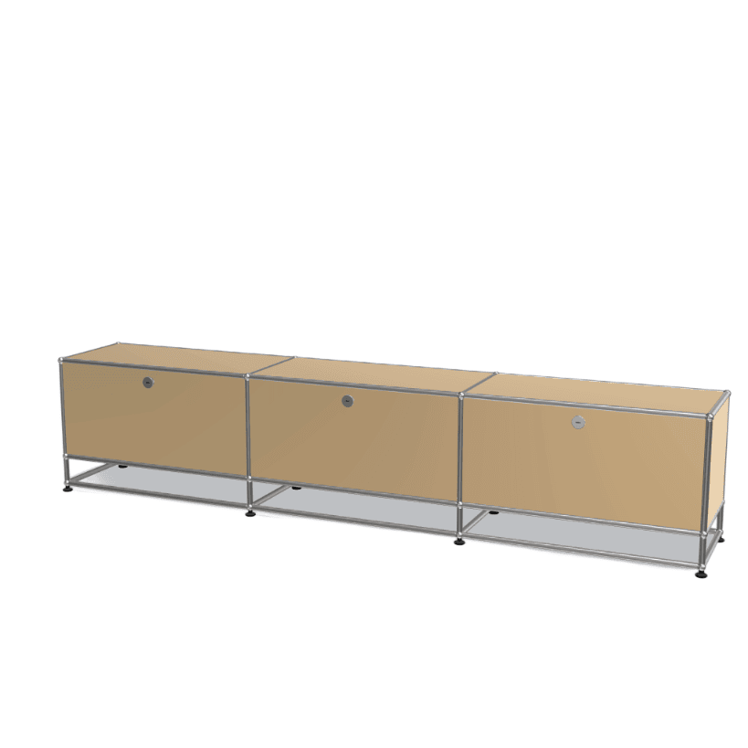 3x2 Module Sideboard (Top 3 Doors) [W(750+750+750)XD350XH(100+350)]