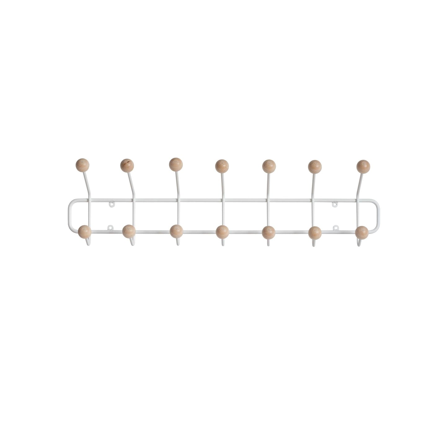 Bill Horizontal Coat Rack Small by Maze #White