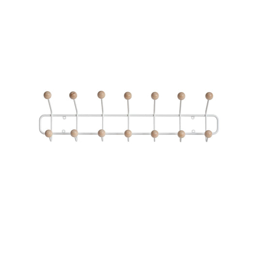 Bill Horizontal Coat Rack Small by Maze #White