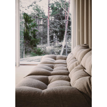Decotique MONO Middle Sofa Module Steam White