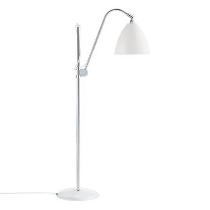 Bestlite BL3M Floor Lamp by GUBI #Chrome / White