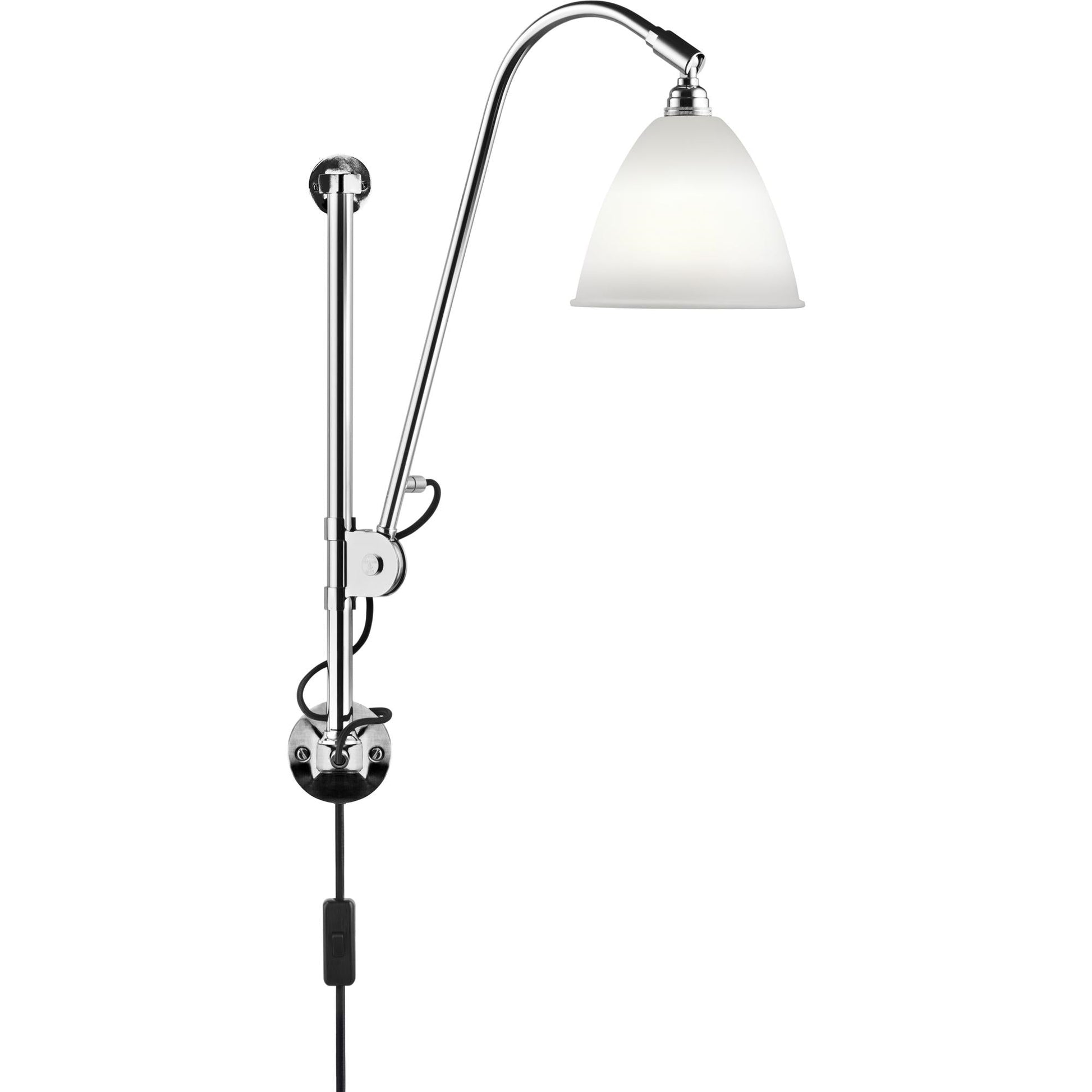 Bestlite BL5 Wall Light by GUBI #Chrome / Porcelain