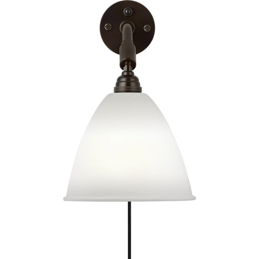 Bestlite BL7 Wall Light by GUBI #Black brass / Porcelain