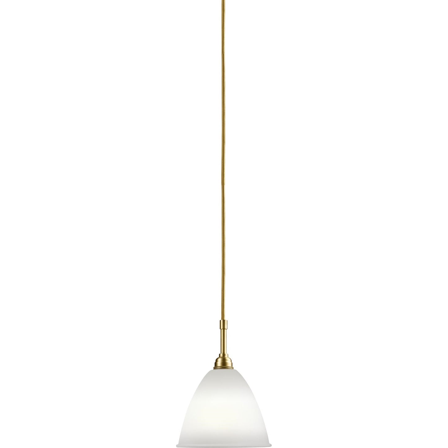 Bestlite BL9S Pendant Lamp Small by GUBI #Brass / Porcelain