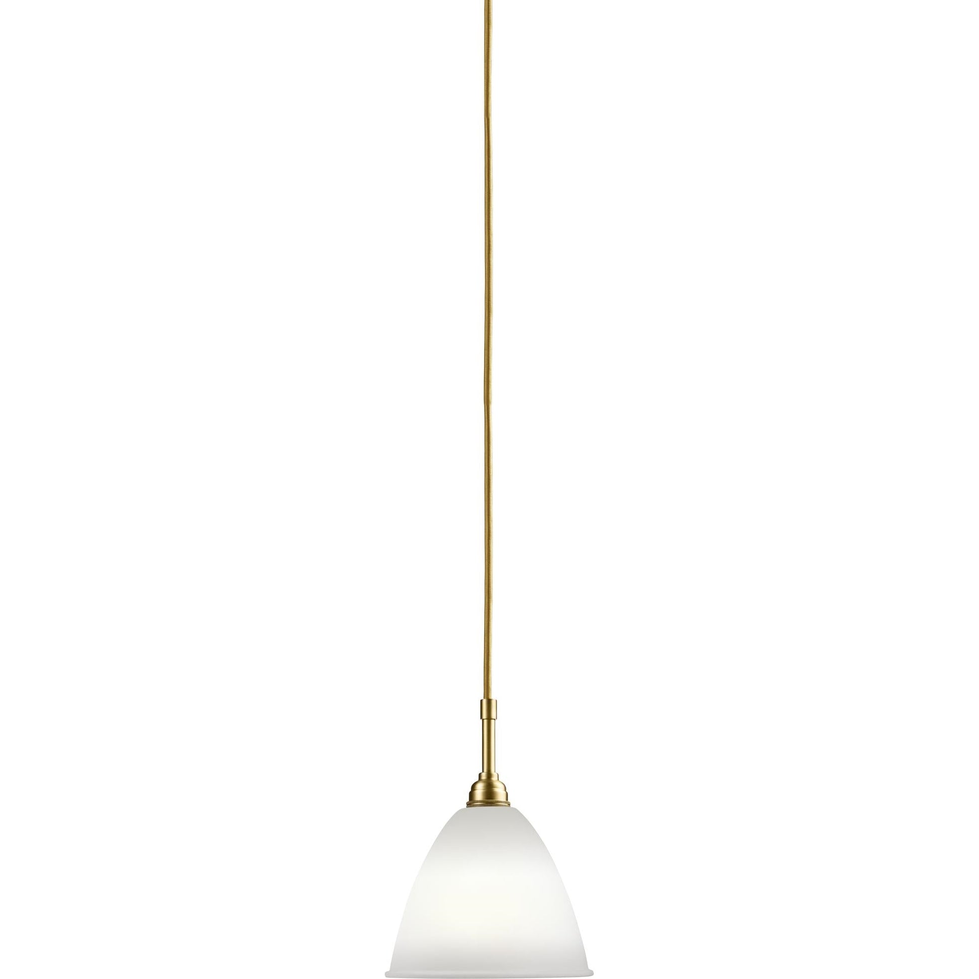 Bestlite BL9S Pendant Lamp Small by GUBI #Brass / Porcelain