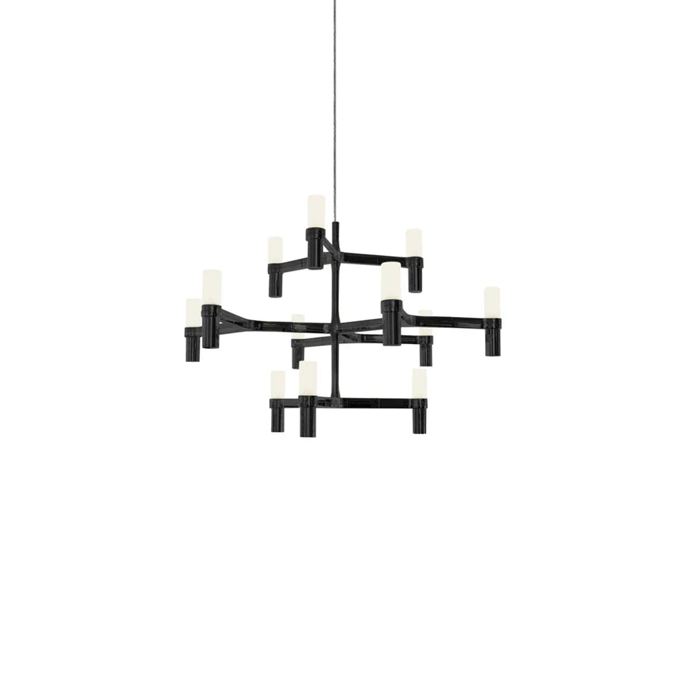 CROWN MINOR - Die cast aluminium chandelier.