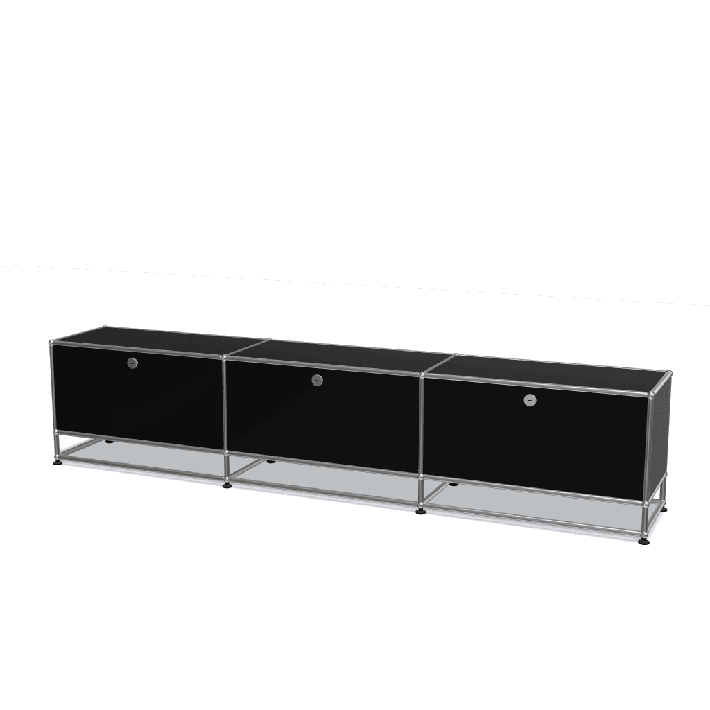 3x2 Module Sideboard (Top 3 Doors) [W(750+750+750)XD350XH(100+350)]
