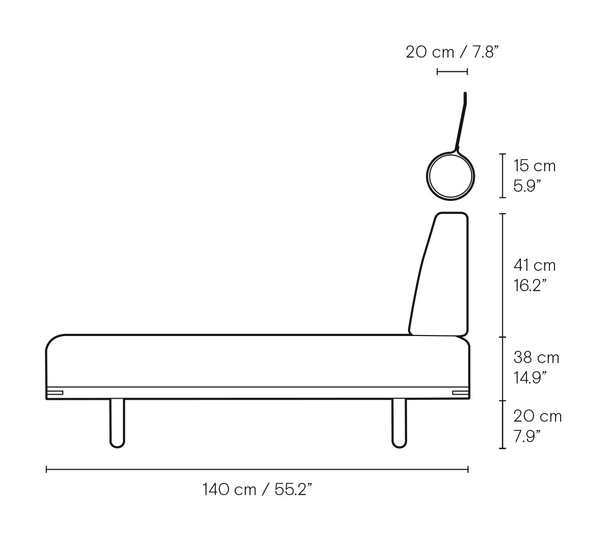 CU BM0865 | Round cushion (Request Info)