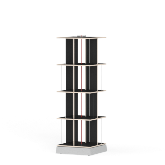 [Domestic Stock] BUCHSTABLER / Model-4 Tier / Color-Bi-color Black