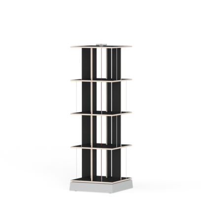 [Domestic Stock] BUCHSTABLER / Model-4 Tier / Color-Bi-color Black