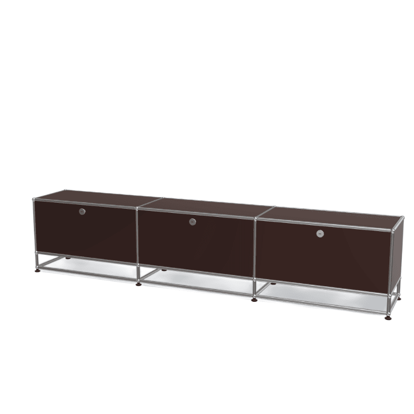 3x2 Module Sideboard (Top 3 Doors) [W(750+750+750)XD350XH(100+350)]