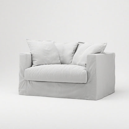 Decotique Le Grand Air Love Seat Armchair White