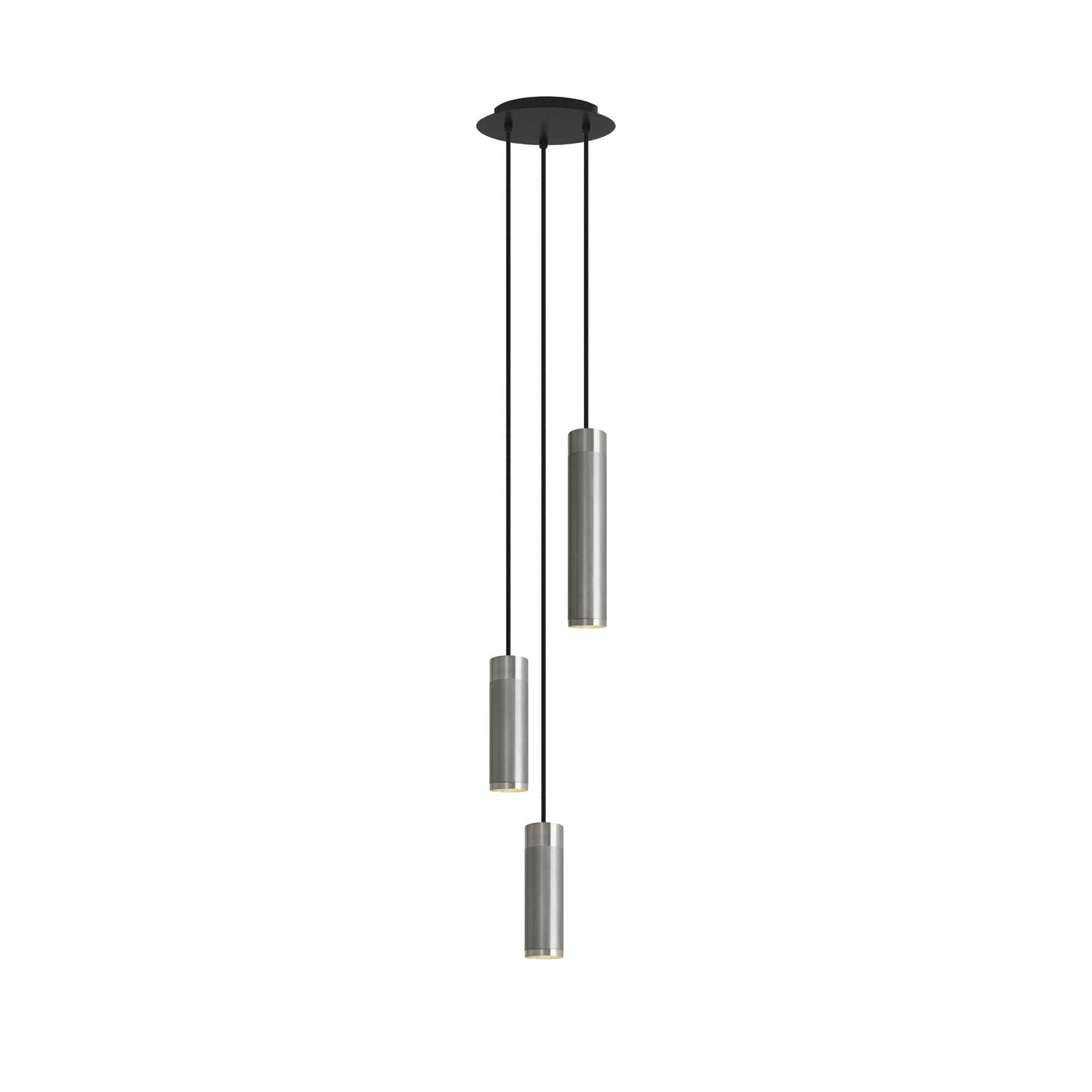 Cluster Pendant Lamp 3 by Thorup Copenhagen #Nickel Plated Brass