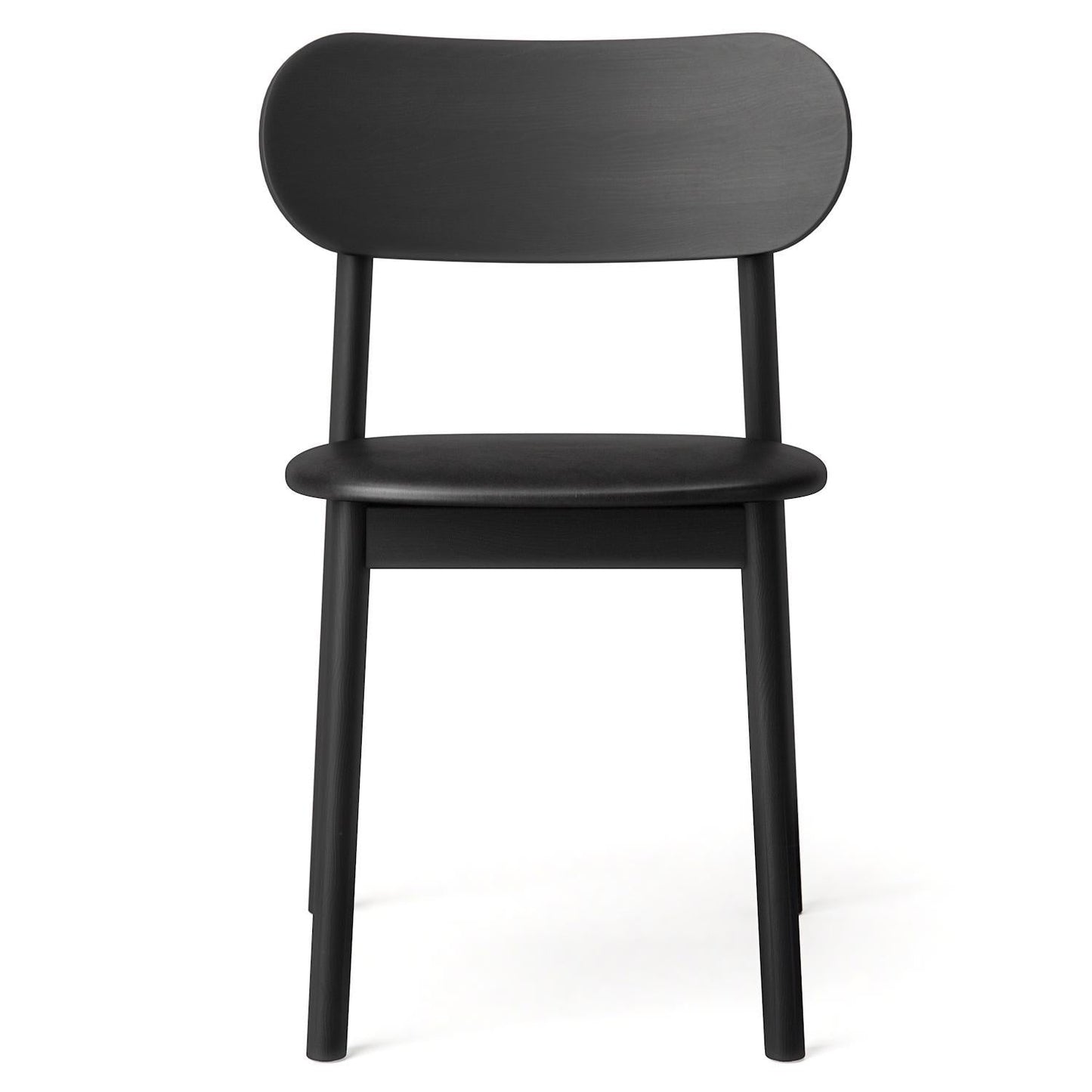 Decotique Elephant Dining Chair Black/Black Leather